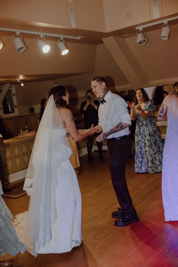 Wedding dance floor photos 