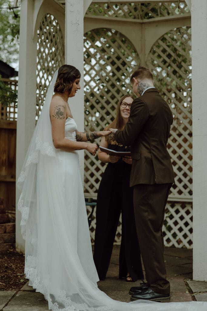 Denver Wedding Ceremony
Intimate wedding photographer
