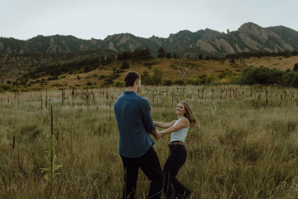 boulder engagement session 