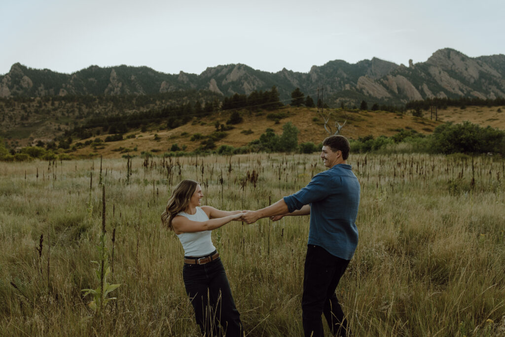 boulder engagement session 
