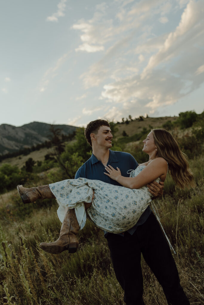 boulder engagement session 