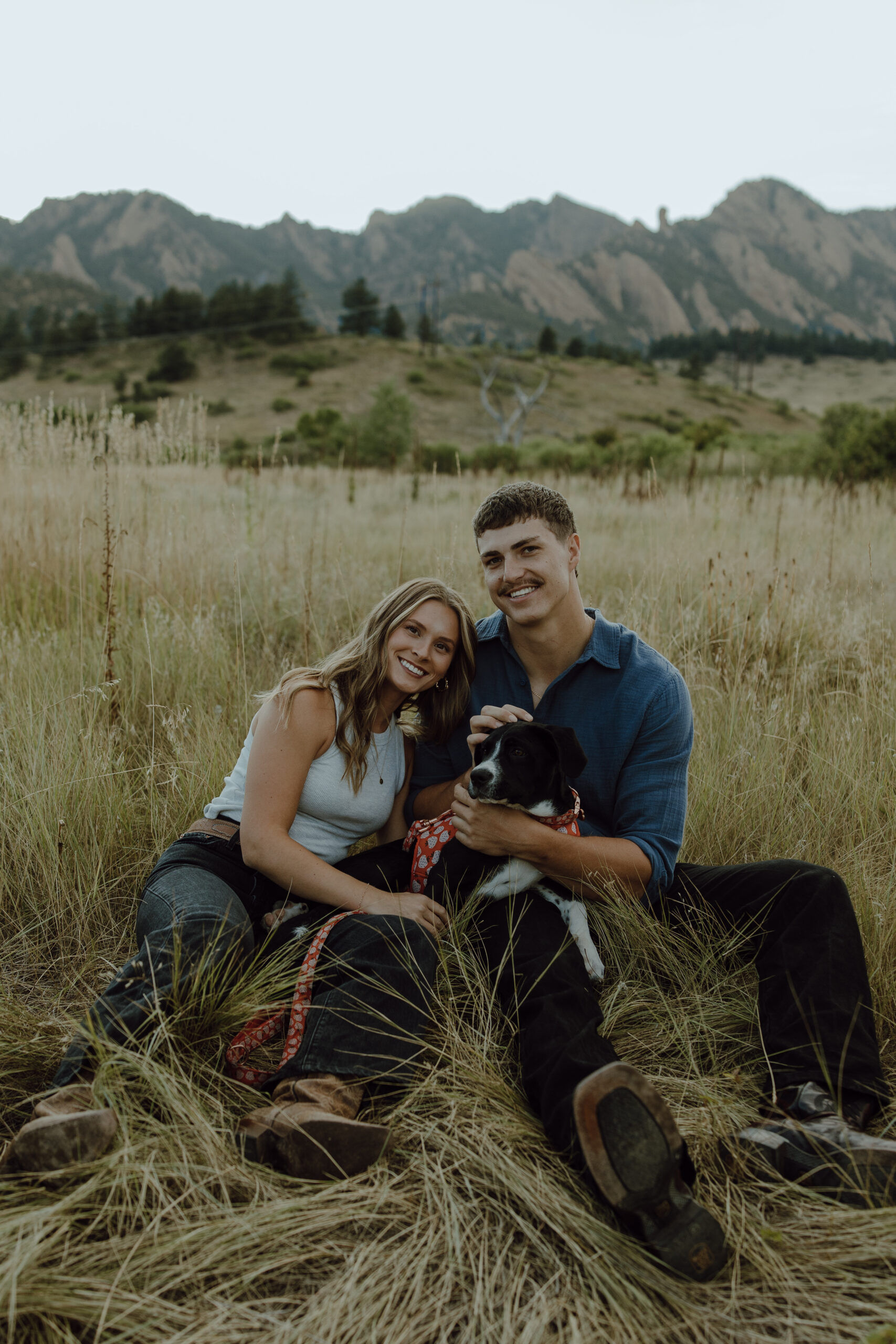 boulder engagement session