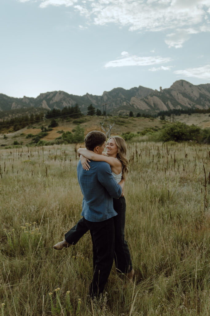 boulder engagement session 