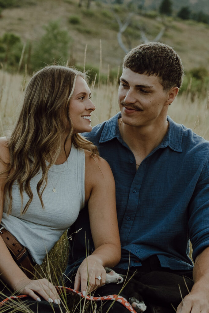 boulder engagement session 
