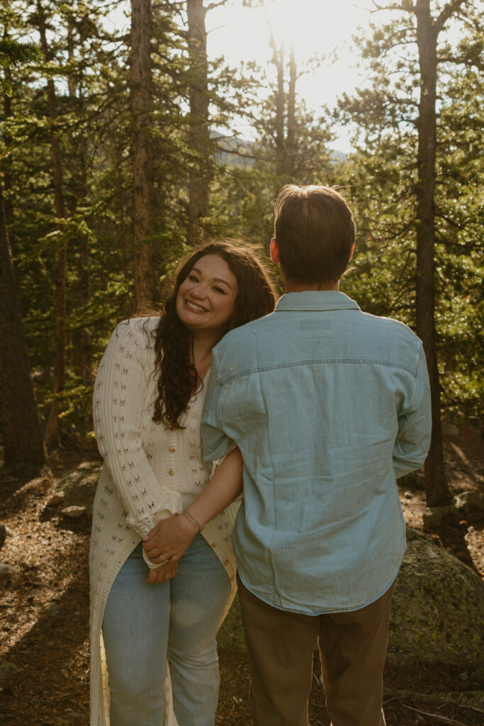 echo lake park engagement session