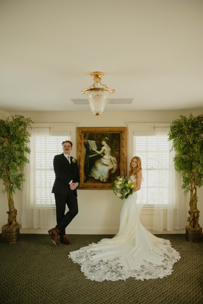 bride and groom portraits. editorial