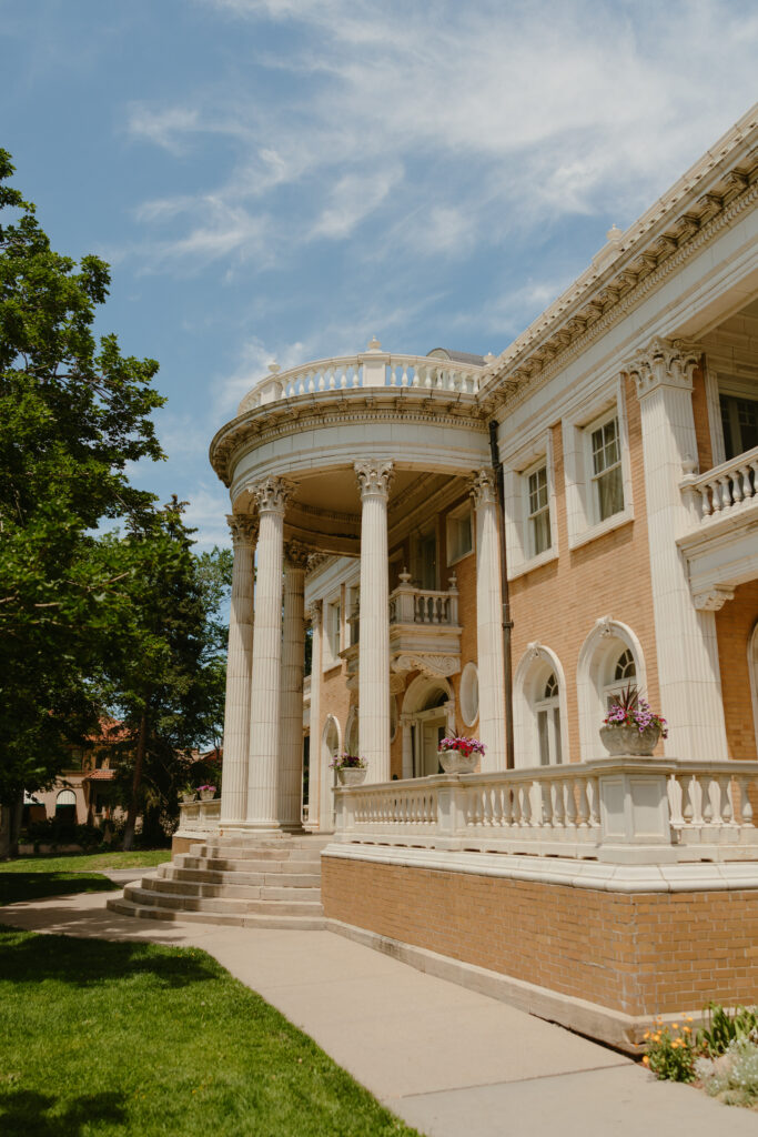 Grant Humphreys Mansion Colorado wedding venue