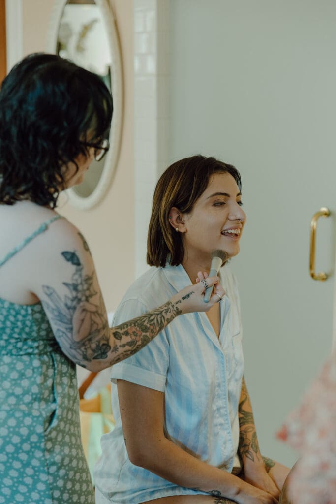 Colorad bridal makeup 